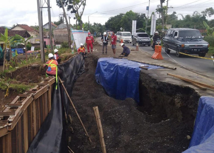 Terkendala Cuaca, Penutupan Ruas Jalan Nasional Yogyakarta - Bandung di Jatilawang Diperpanjang