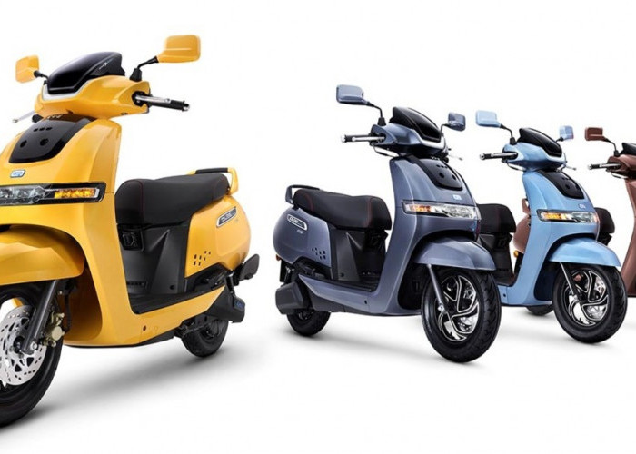 Motor Listrik TVS iQube S, Berikan Performa Kelas Unggul Simak Spesifikasinya!