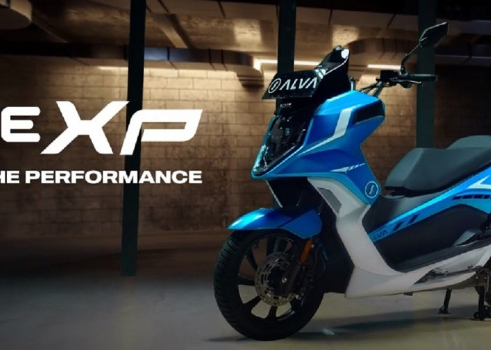 Intip Canggihnya Motor Listrik Alva One Xp, Seberapa Besar Kapasitas Baterainya?