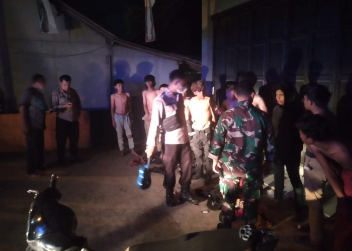 Meresahkan, Belasan Anak Punk Diamankan Patroli Gabungan TNI Polri di Jatilawang