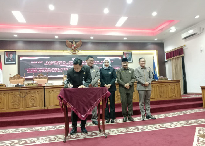 DPRD dan Pemkab Cilacap Kompak, Tiga Perda Prioritas Resmi Disahkan