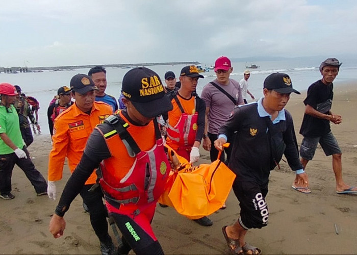 Korban Tenggelam di Muara Pantai Sodong Ditemukan Meninggal