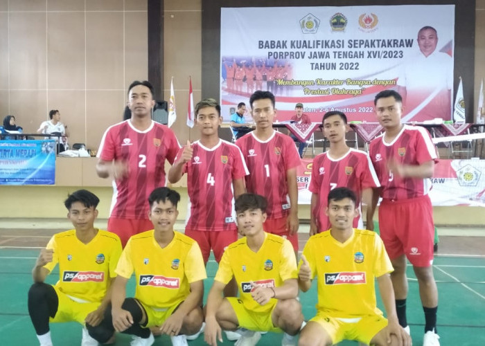  Tim Putra Sepak Takraw Banyumas Kantongi Tiket Porprov 2023