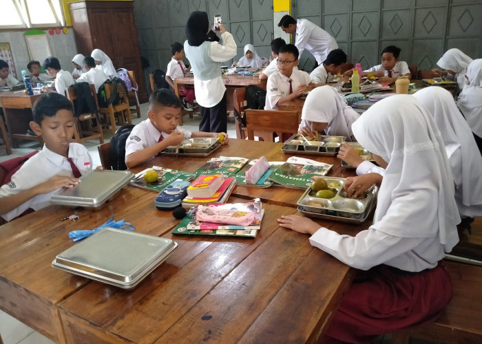 Penyediaan Air Cuci Tangan SD Negeri 2 Bantarsoka Tidak Optimal