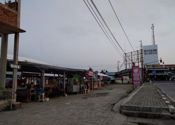 40 Pedagang Terdaftar, Desa Bangun Lapak di Area Parkir Pasar Buntu