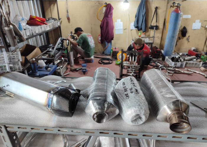 Bahan Baku Kerap Langka, Industri Knalpot Purbalingga Harap Material Center Jadi Solusi
