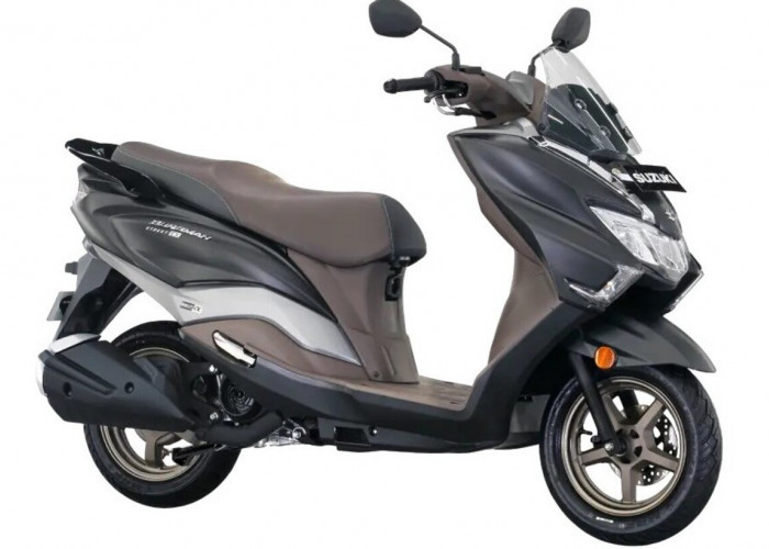 Suzuki Burgman Street 125 EX, Skutik Premium yang Irit dan Stylish untuk Harian