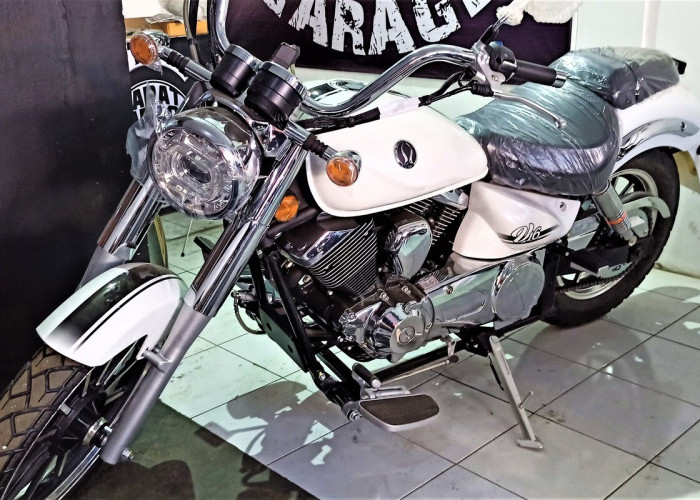 Motor Cruiser Mewah Rp 61 Jutaan! SM Sport V16 Tampil Gagah ala Moge