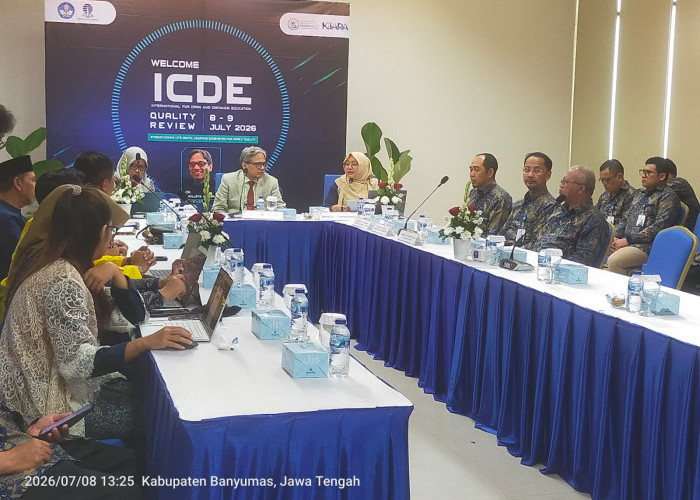 UT Purwokerto Terima Visitasi ICDE Quality Review, Perkuat Layanan Pendidikan Jarak Jauh Standar Internasional