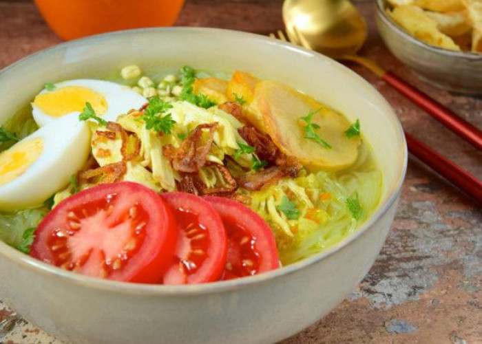 Resep Soto Ayam Lamongan, Kuliner Kuah Segar dari Jawa Timur