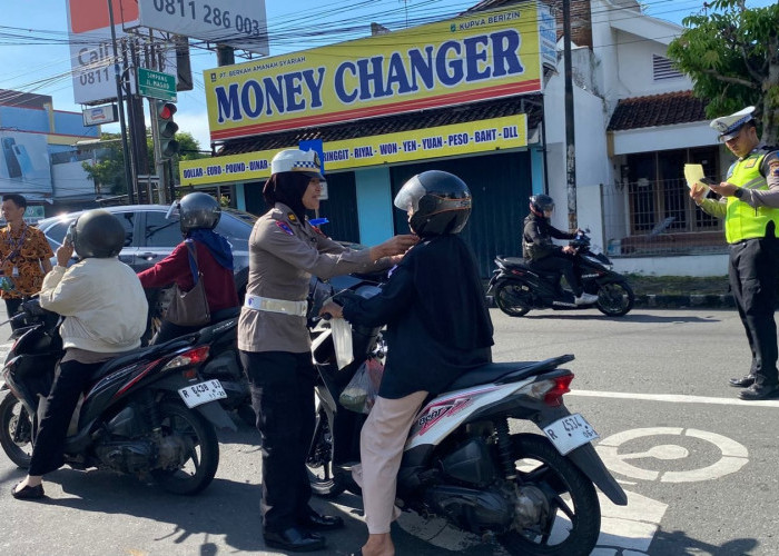 Baru Sepekan, Operasi Zebra di Banyumas Catat Ratusan Teguran