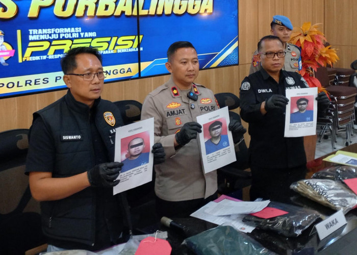 Pukuli Warga Bobotsari Purbalingga hingga Alami Pendarahan Otak, Empat Pelaku Ditangkap Polisi
