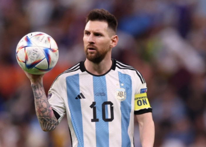 Jersey Messi Jelang Final Piala Dunia Melawan Prancis