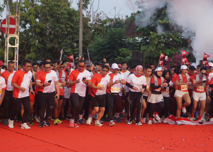 1.310 Pelari Meriahkan Lomba Lari Nasional Merdeka Run 2024 di Purbalingga