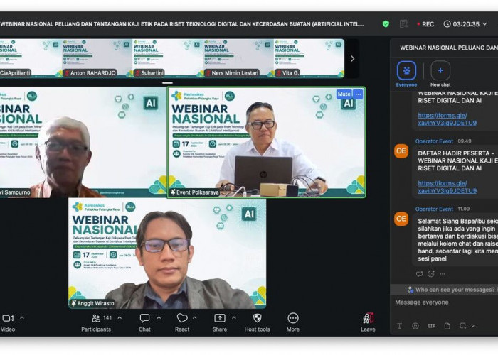 Dekan FST UHB Bahas Privasi, Keamanan Siber, dan Etika Riset Kesehatan Berbasis AI