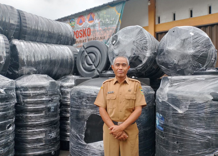 Siaga Kekeringan BPBD Banyumas Siapkan Toren Air, Puluhan Tangki Disiapkan 