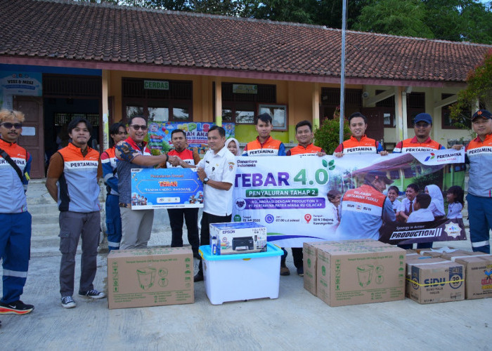 Hari Anak Nasional 2026, Relpi Pertamina RU Cilacap Dukung Pemenuhan Fasilitas Belajar Anak melalui Tebar 4.0