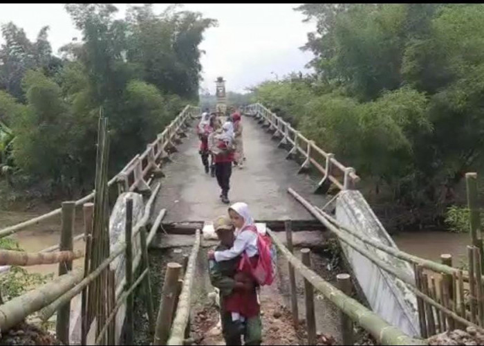 Pemdes Karanglewas Berharap Penanganan Jembatan Losari Segera Direalisasi Oleh Pemda Banyumas