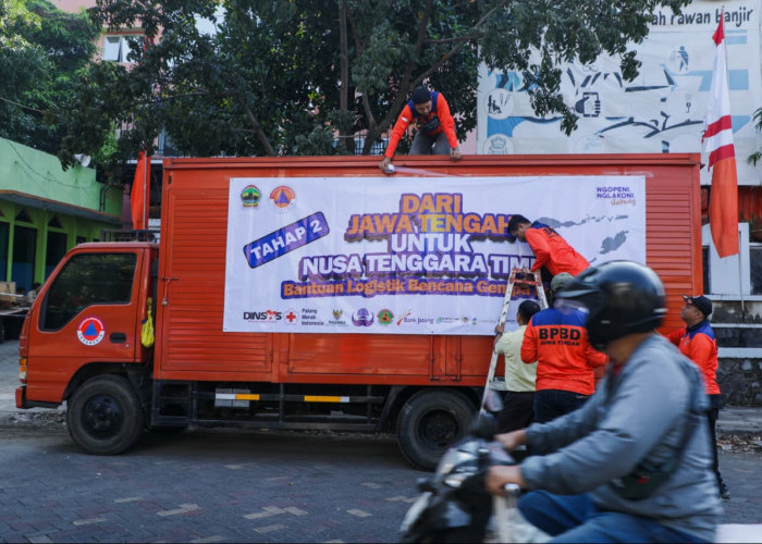 Dari Jateng untuk Warga NTT, Semangat Gotong Royong Bantu Korban Gempa