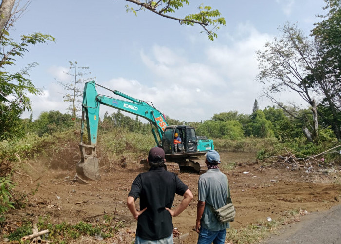 Pembangunan Cilacap CitiMall Akhirnya Dimulai, Alat Berat Mulai Membersihkan Lokasi