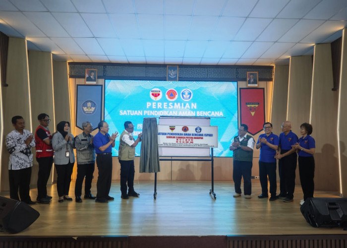 Peresmian Satuan Pendidikan Aman Bencana (SPAB) Puhua School