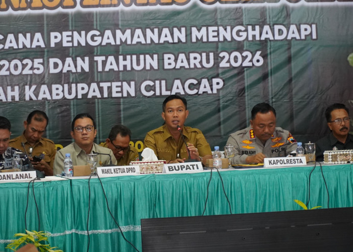 Cilacap Siapkan Pengamanan dan Antisipasi Bencana Saat Libur Nataru