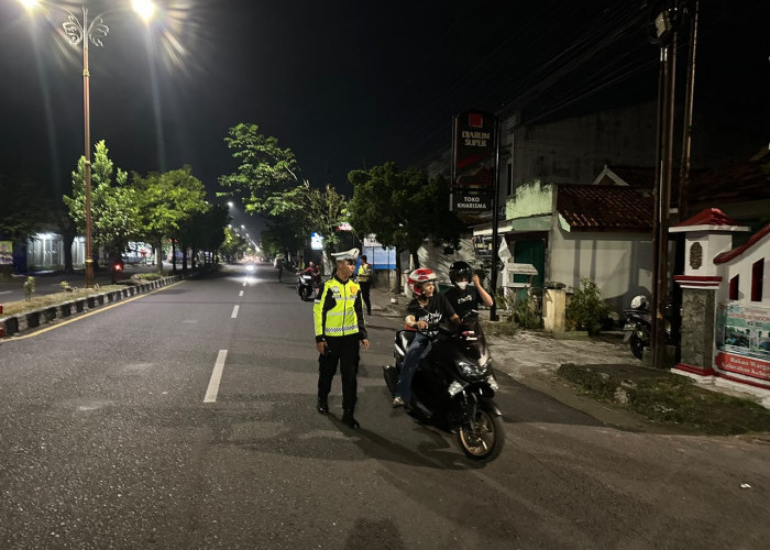 Cegah Balap Liar di Cilacap, 32 Kendaraan Berknalpot Brong Diamankan