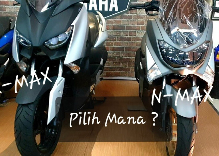 6 Perbedaan Antara Motor Matic Yamaha NMAX Dengan XMAX