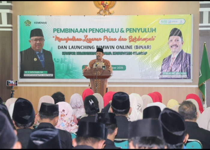 Calon Pengantin Kini Bisa Ikuti Bimwin dari Mana Saja, Kemenag Cilacap Luncurkan BINAR