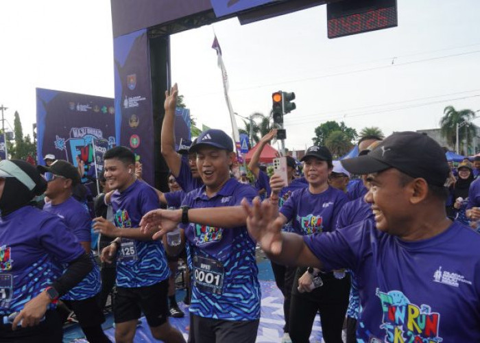 3.556 Peserta Ramaikan Maju Besar Fun Run 5K