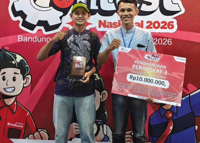 Siswa SMKN 2 Cilacap Raih Juara 3 Enduro Skill Contest Nasional 2026