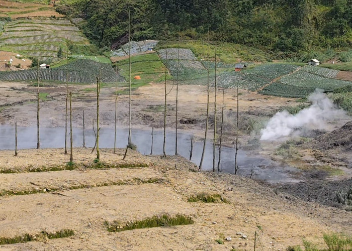 Aktivitas Kawah Sileri Meningkat, Masyarakat Dieng Diimbau Jaga Jarak Aman