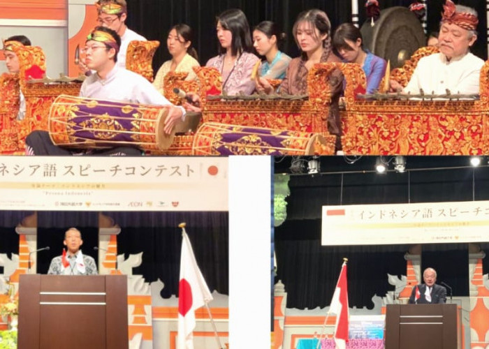 Uniknya Warga Jepang Ikuti Lomba Pidato Bahasa Indonesia 