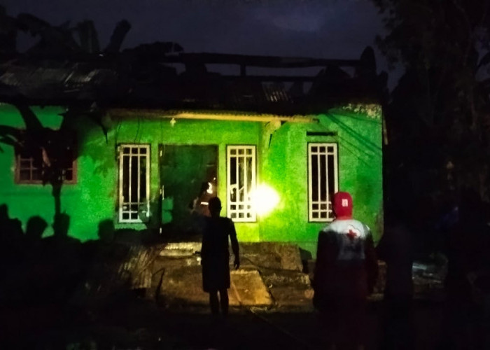 Diduga Berasal dari Dapur, Rumah Warga Kutasari Purbalingga Ludes Terbakar, Kerugian Rp100 Juta