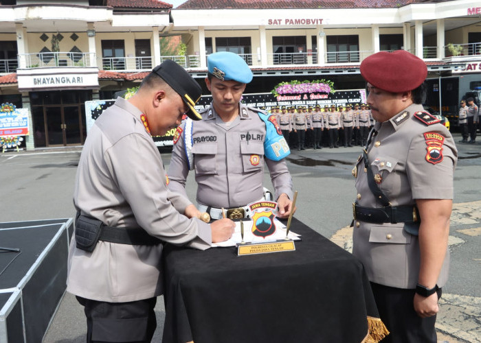 Kompol Dr. Agil Widiyas Sampurna Resmi Menjabat Sebagai Kasat Reskrim Polresta Cilacap yang Baru