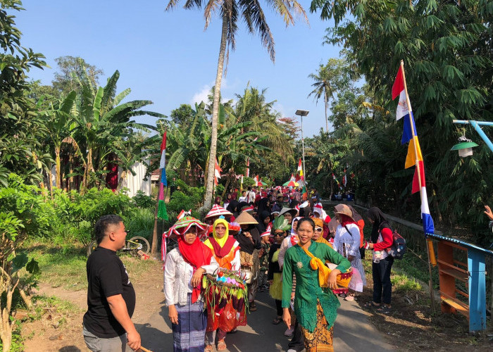 HUT Kemerdekaan RI ke-80 di Desa Banjurmukadan Tetap Meriah Meski Tanpa ADD