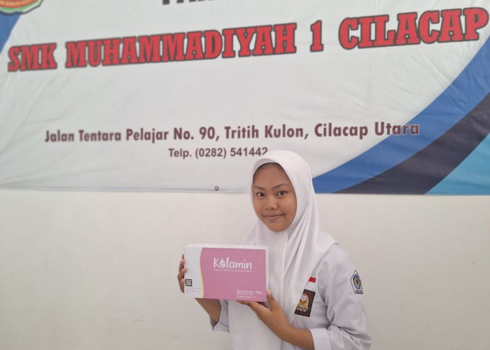 SMK Muhammadiyah 1 Cilacap Kembangkan Minuman Kolagen, Sudah BPOM dan Diuji Klinis ke Siswa
