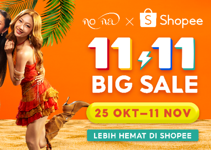 Kolaborasi no na x Shopee Rayakan Momen Belanja bareng di 11.11 Big Sale 