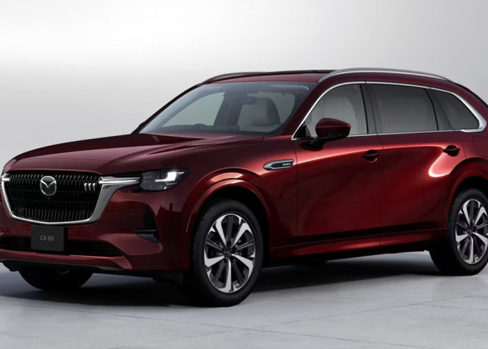 Cek Spesifikasi Mazda CX-80 Terbaru, Mobil PHEV Premium dengan Harga Jual Rp1 Miliar per Unit