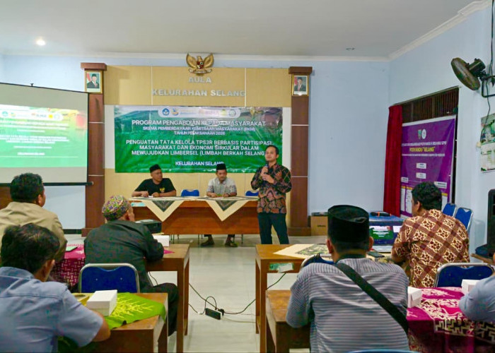Warga Selang Diajak Kelola Sampah Jadi Bernilai Ekonomi