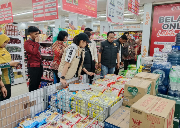 Satgas Jateng dan Polresta Cilacap Sidak Harga Beras, Harga Masih Sesuai HET