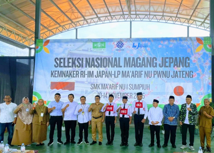 172 Peserta Ikuti Seleksi Nasional Magang Jepang di SMK Ma'arif NU 1 Sumpiuh