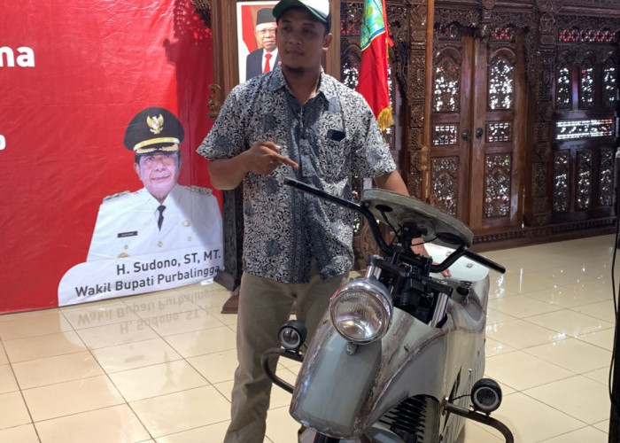 Yogi Prastowo, Warga Purbalingga yang Mampu Ubah Sepeda Motor BBM menjadi Listrik