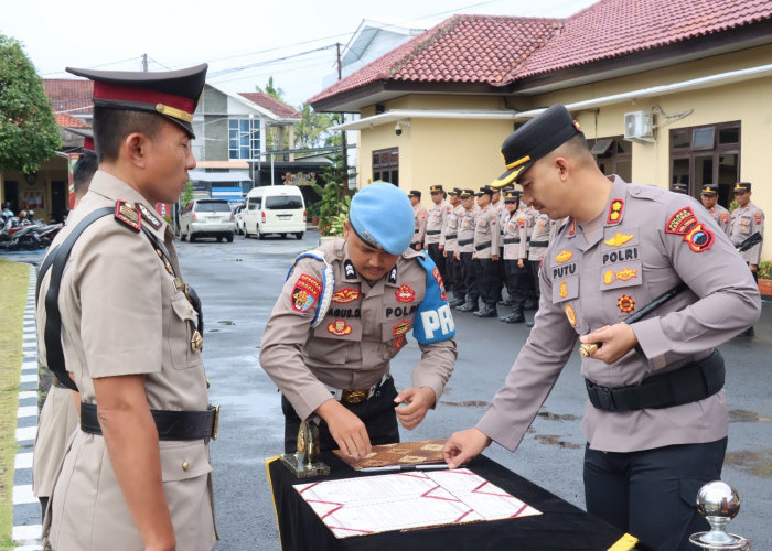 Polres Kebumen Rotasi Kapolsek Rowokele dan Sruweng