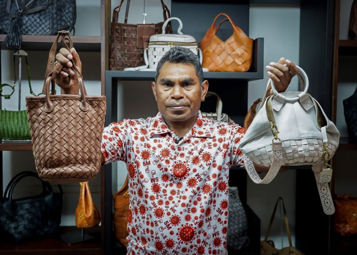 Kembali Menggaung ke Pasar Ekspor, KemenKopUKM Selamatkan CV Real Issue dari Titik Nadir