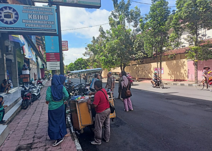 Kerap Kucing- Kucingan, Ini Langkah Sat Pol PP Terhadap PKL Purbalingga