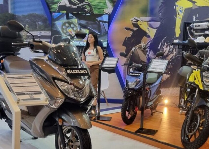 IMOS 2025: Suzuki Pamerkan Motor Anyar, Siap Tantang NMax dan PCX