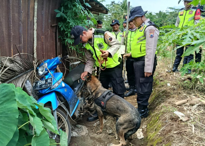 Antisipai Bencana Tanah Longsor, Personel Polres Purbalingga Gelar Penanggulangan Bencana Alam