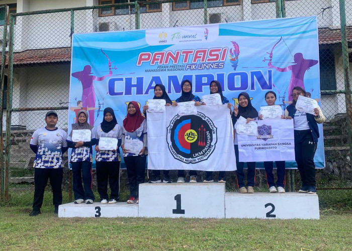 Membanggakan! Mahasiswa UHB Raih Juara Panahan dalam Pertandingan di UNNES