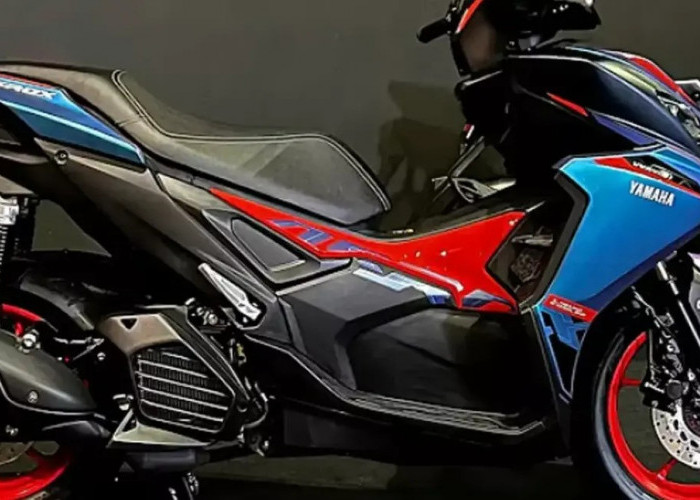 Tampil Agresif! Yamaha Aerox 2025 Jadi Motor Matic Sport Paling Canggih Tahun Ini